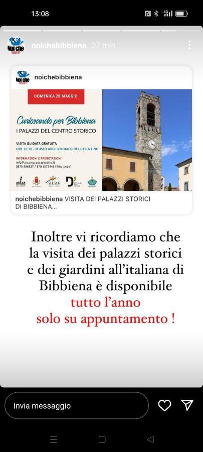 Piano Nobile Apartment Bibbiena Exterior photo